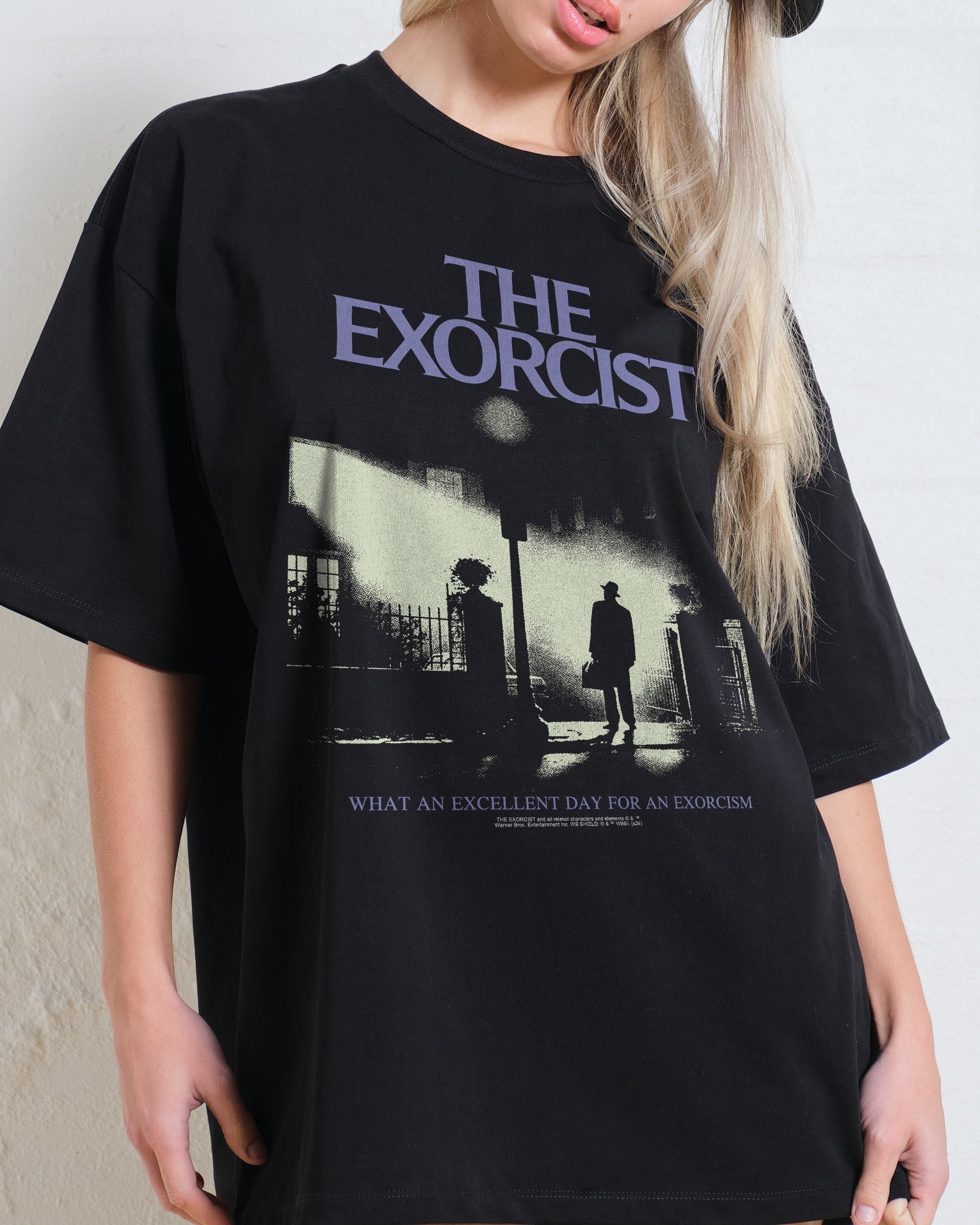 The Arrival Oversized Graphic Tee - The Exorcist Collab, Unisex 90s Boxy Fit, 100% Combed Cotton