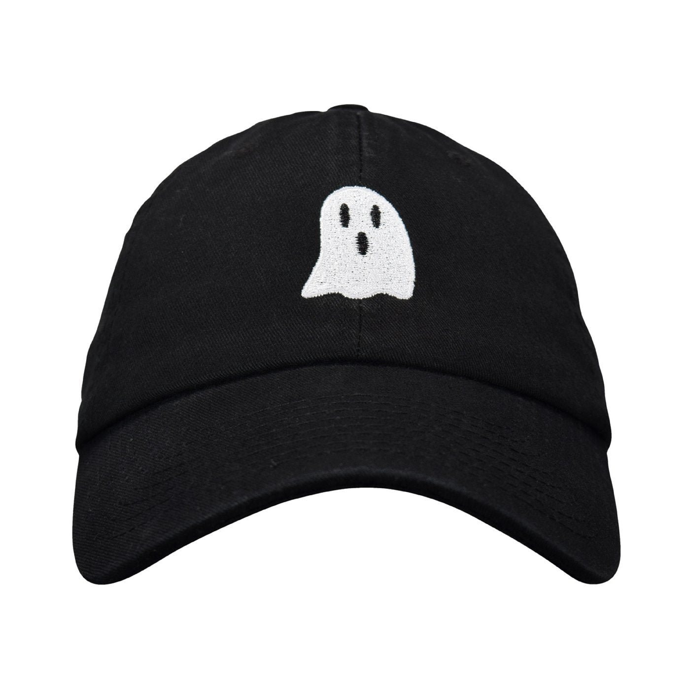 Ghost Dad Hat - Embroidered USA Made Unstructured Cotton Twill Adjustable