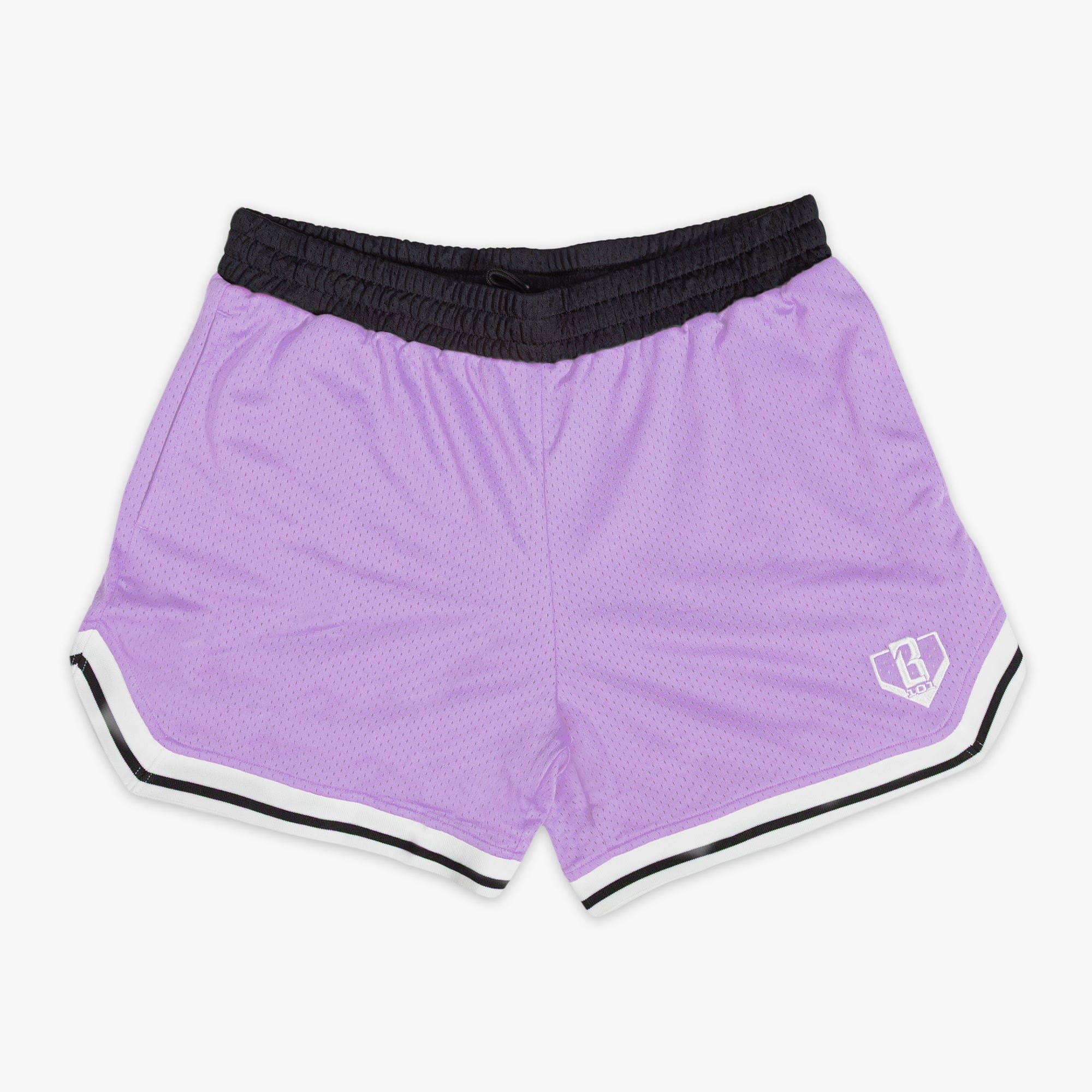 Court Shorts - Lavender Mesh Gym Streetball Shorts