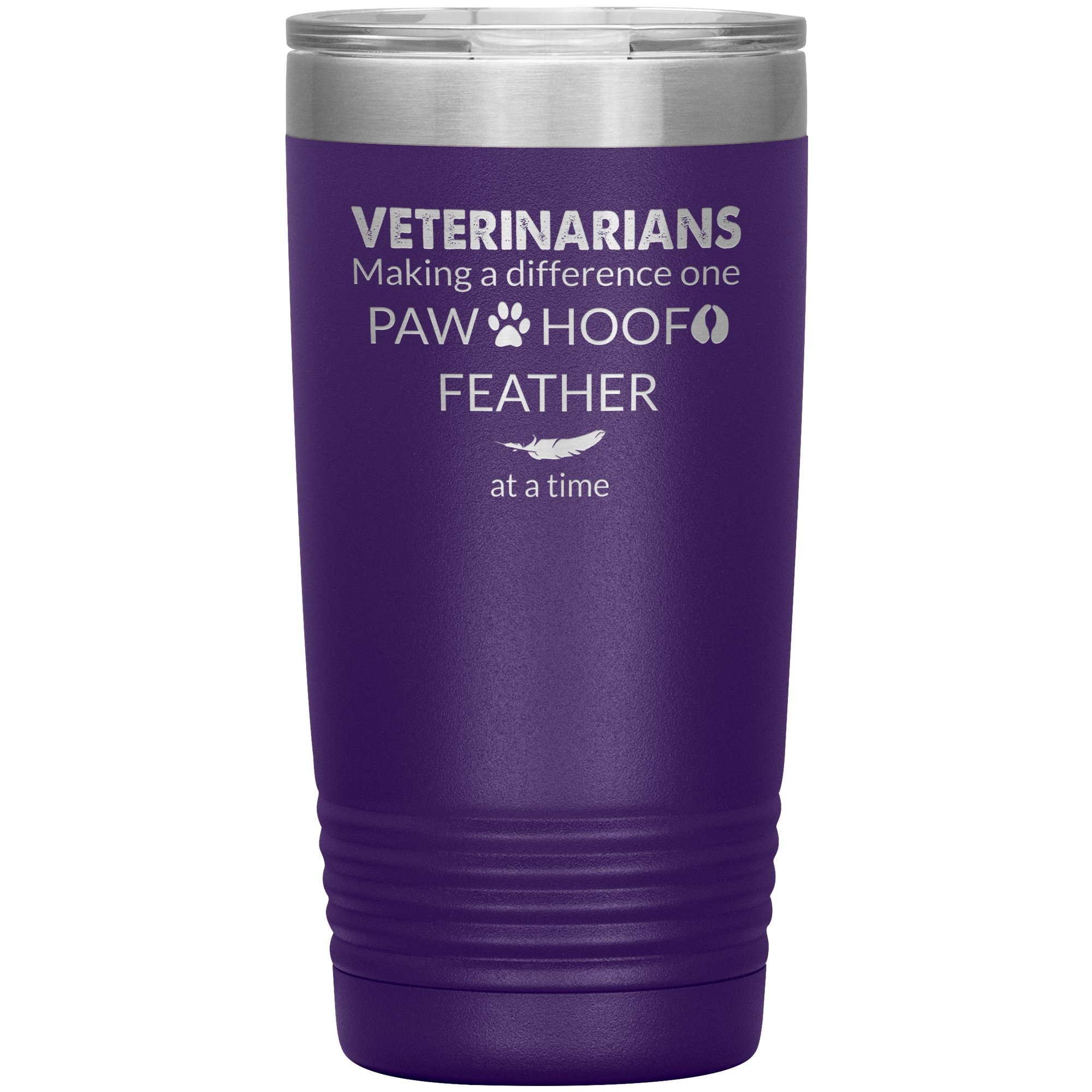 Veterinarian Making a Difference 20oz Vacuum Insulated Tumbler